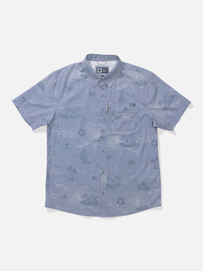 Salty Crew Flagship Uv Short Sleeve Buttondown Shirt Summer 2026 | TRADEWINDS
