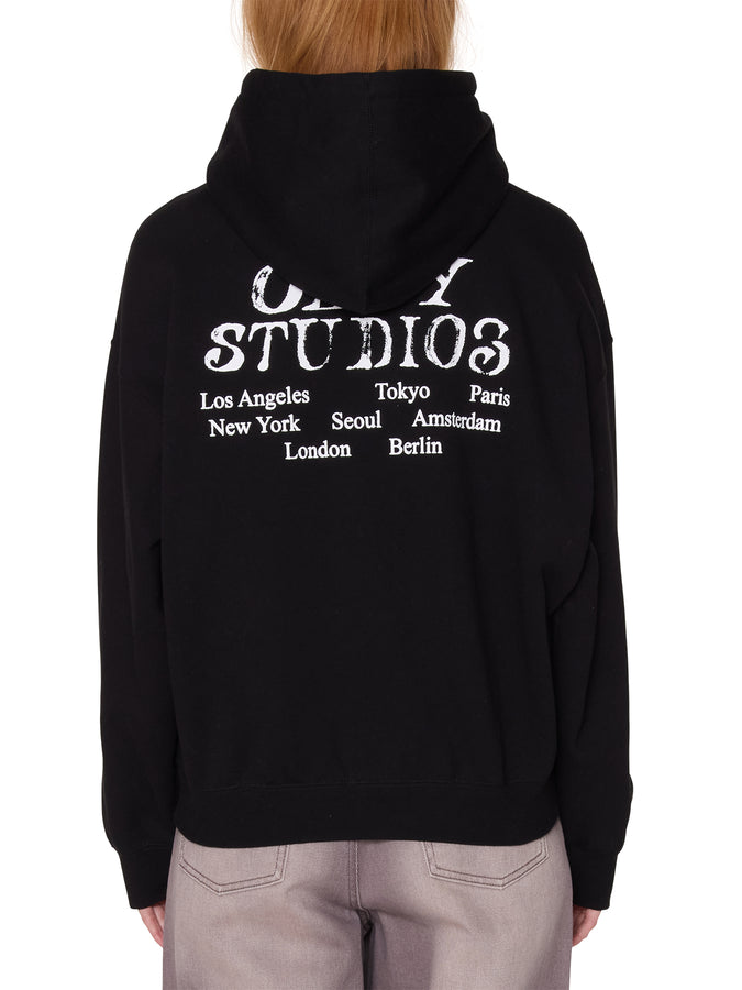 Obey Studios Baggy Relaxed Hoodie Spring 2026 | BLACK (BLK)