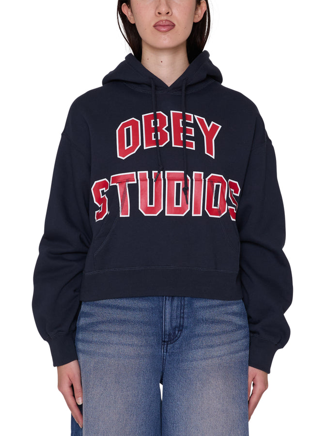 Obey Studios Collegiate Hoodie Fall 2026 | DARK NAVY (DNV)