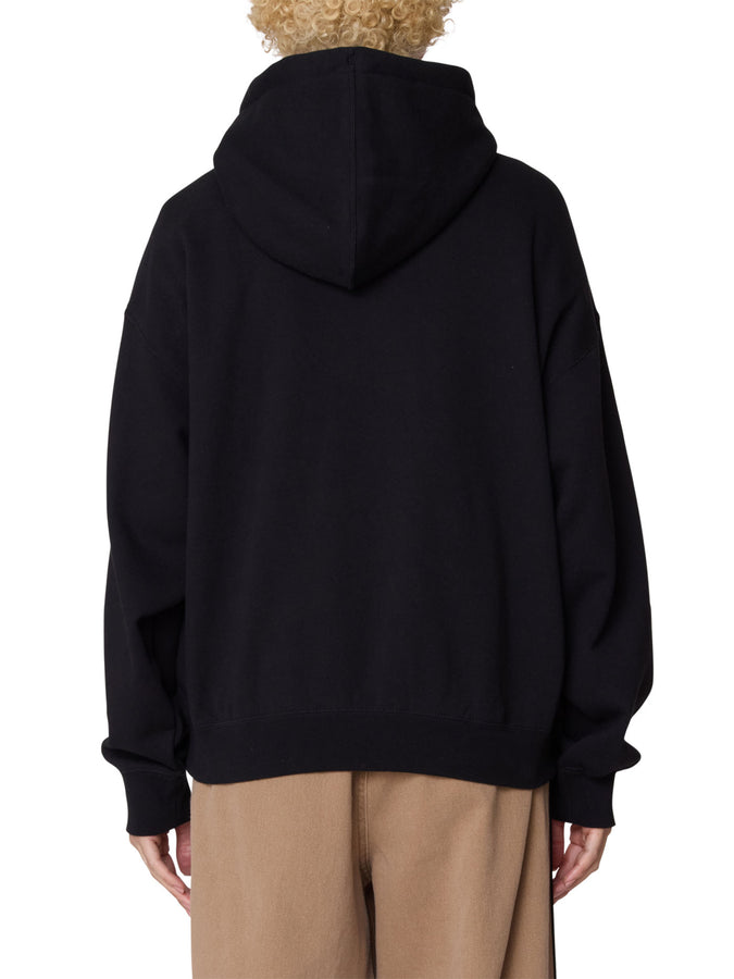 Obey Collegiate Baggy Zip Hoodie Fall 2025 | DIGITAL BLACK (DIB)
