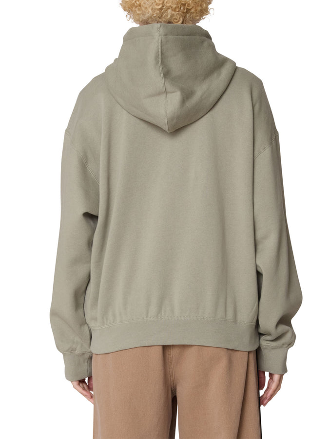 Obey Collegiate Baggy Zip Hoodie Fall 2025 | SHADOW (SHW)