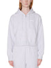 Obey Zip League Cropped Hoodie Spring 2026