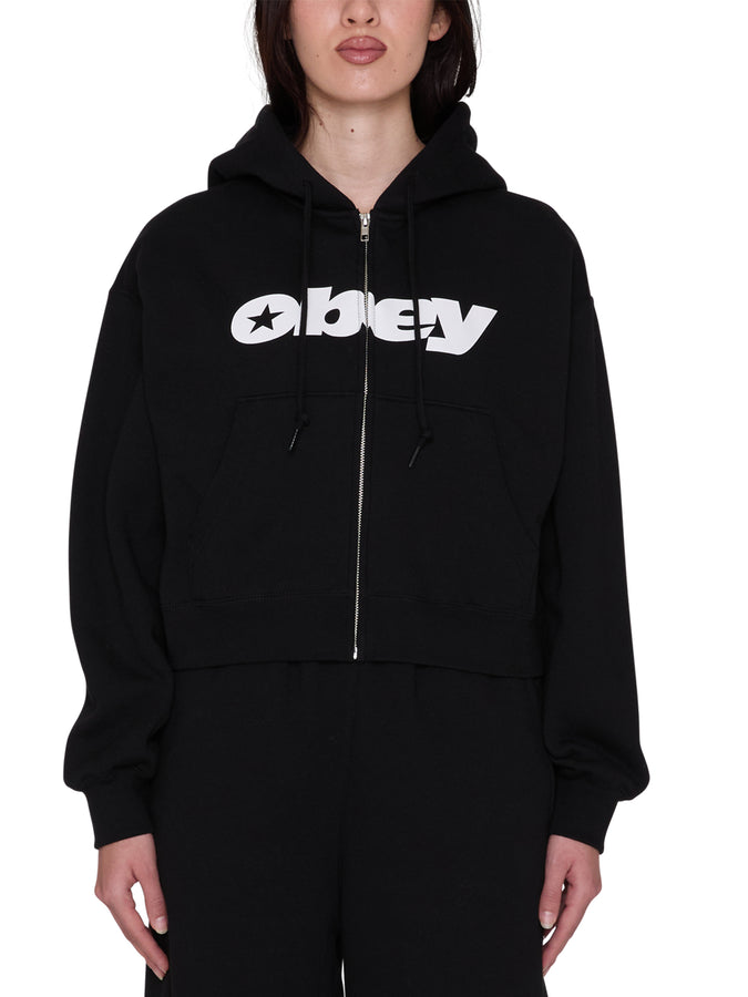Obey Speed Star Zip Hoodie Fall 2026 | BLACK (BLK)