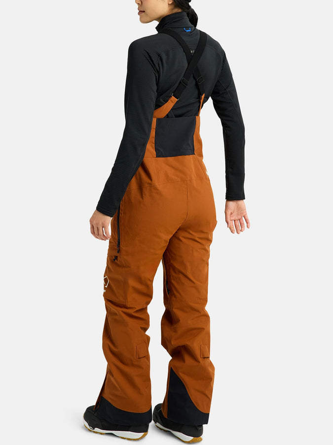 Burton GORE-TEX [ak] Kimmy Bib Winter 2026 | CHESTNUT BROWN (EZA)