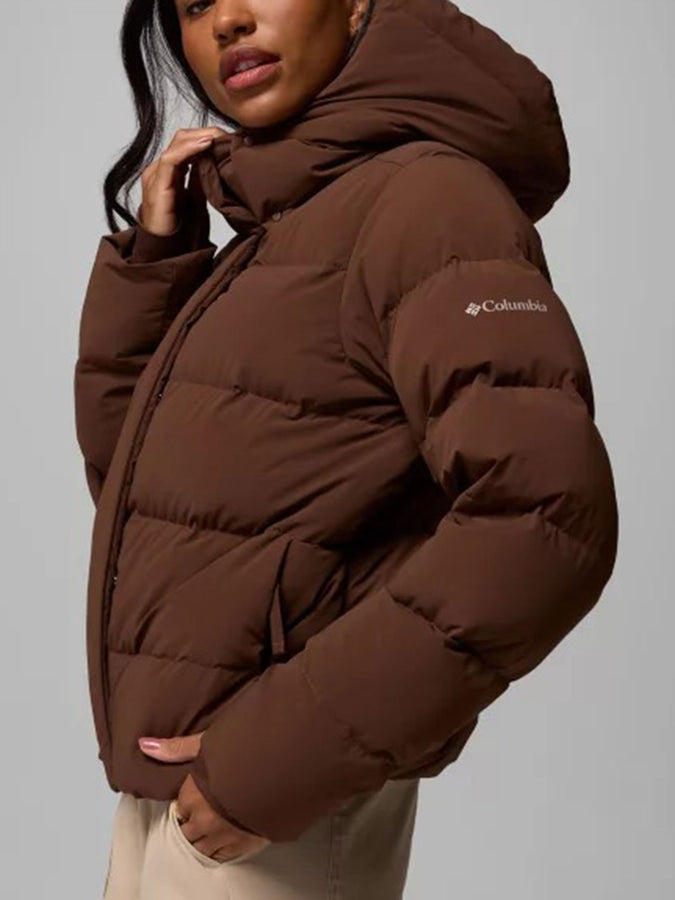 Columbia Amaze Puff™ Hooded Jacket Fall 2025 | TOBACCO (256)
