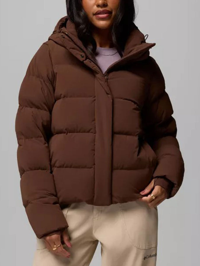 Columbia Amaze Puff™ Hooded Jacket Fall 2025 | TOBACCO (256)