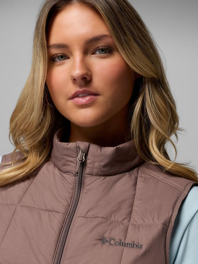 Columbia Sienna Hill Quilted Vest Fall 2026 | IRON (254)