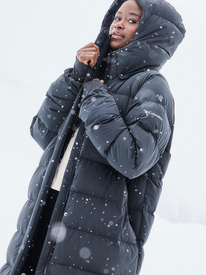 Columbia Amaze Puff Long Hooded Jacket Fall 2026 | BLACK (010)
