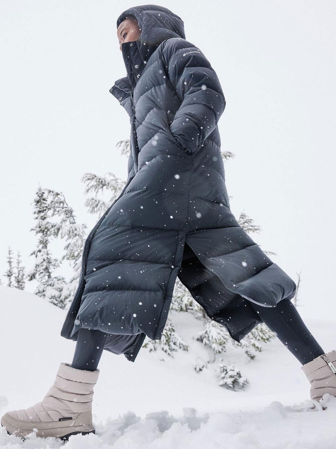 Columbia Amaze Puff Long Hooded Jacket Fall 2026 | BLACK (010)