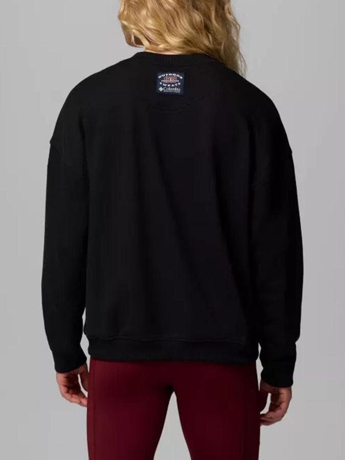Columbia Bugasweat Crewneck Sweatshirt Fall 2025 | BLACK/CITY GREY (010)