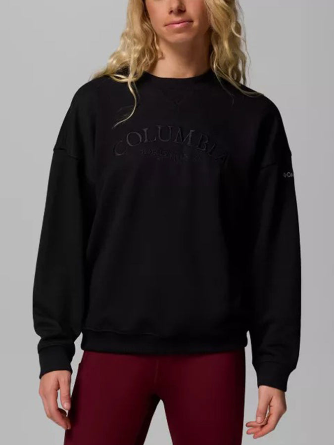 Columbia Bugasweat Crewneck Sweatshirt Fall 2025 | BLACK/CITY GREY (010)