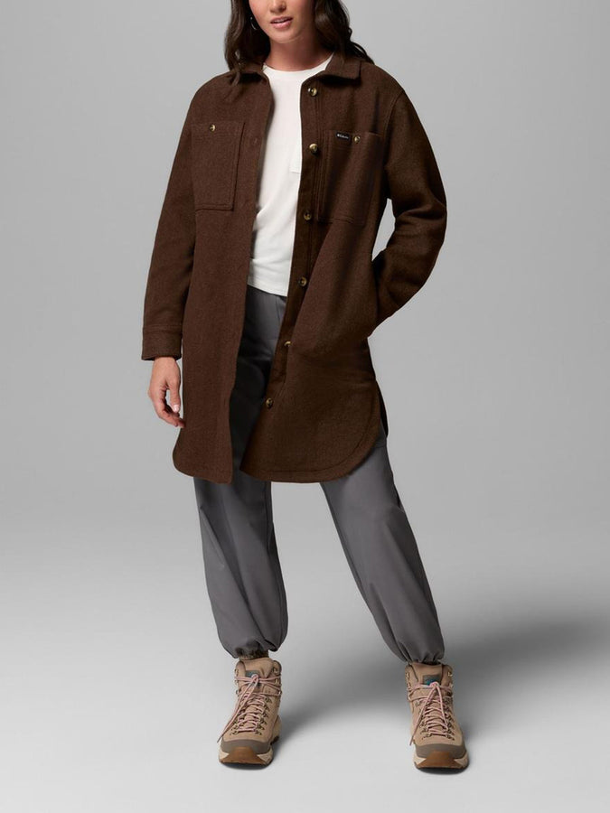 Columbia Wildest Venture Long Fleece Jacket Fall 2026 | TOBACCO (257)