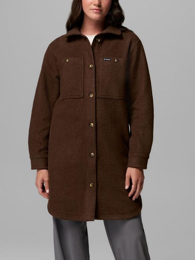 Columbia Wildest Venture Long Fleece Jacket Fall 2026 | TOBACCO (257)