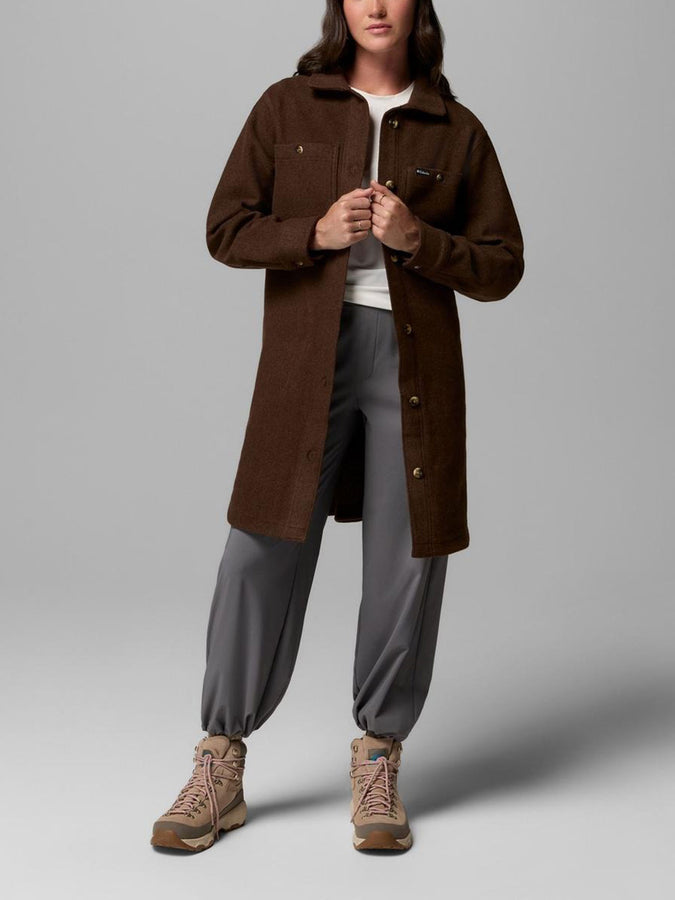 Columbia Wildest Venture Long Fleece Jacket Fall 2026 | TOBACCO (257)