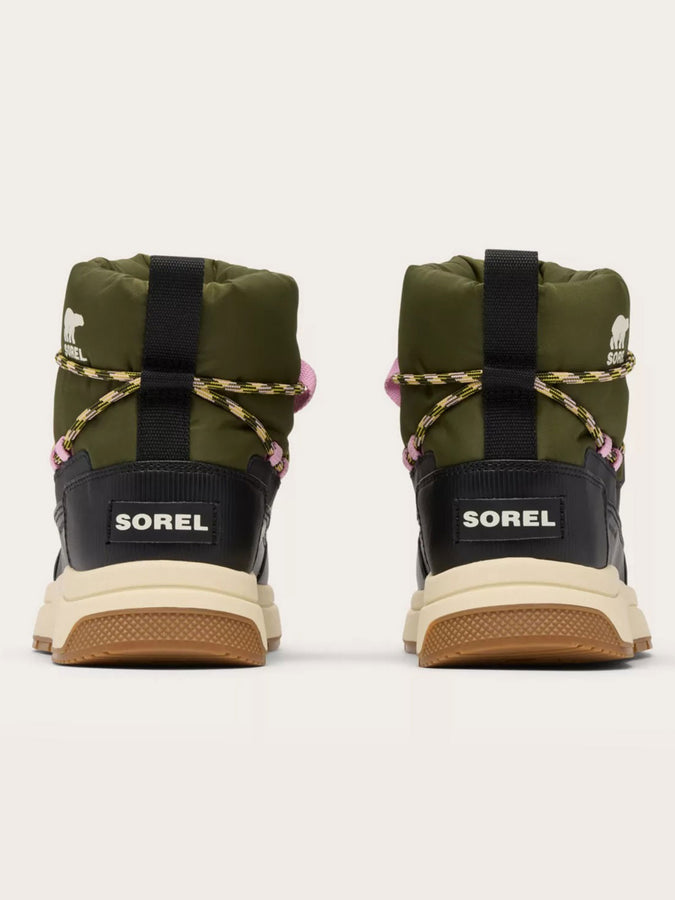 Sorel Whitney III Slip On WP Green Winter Boots Winter 2026 | UTILITY GREEN/BLACK (355)