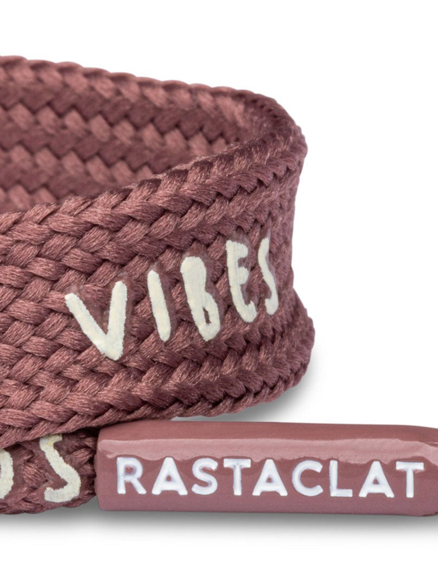 Rastaclat Positive Vibes Women Single Lace Mauve Bracelet