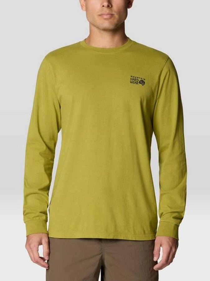 Mountain Harweard MHW Box Logo Long Sleeve T-Shirt Spring 2026 | BRIGHT FATIGUE (331)