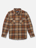 Salty Crew Daybreak Flannel Long Sleeve Buttondown Shirt (Boys 7-14) Holiday 2025