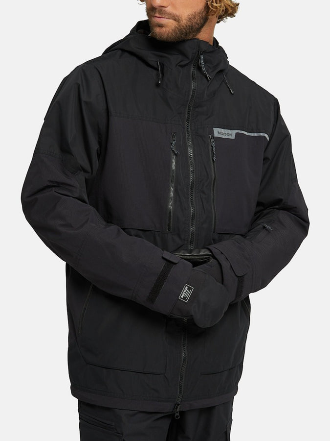 Burton Frostner Snowboard Jacket 2025 | TRUE BLACK (001)