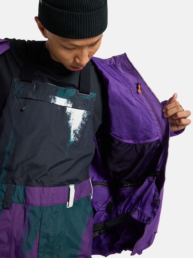 Burton Frostner Snowboard Jacket 2025 | IMPERIAL PURPLE (505)