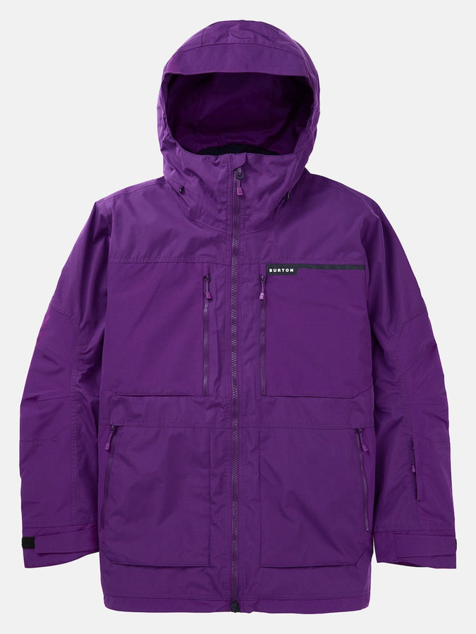 Burton Frostner Snowboard Jacket 2025 | IMPERIAL PURPLE (505)