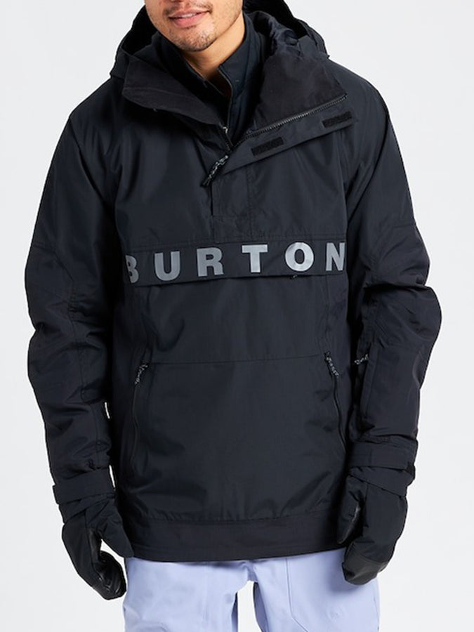 Burton Frostner Anorak Jacket 2025 | TRUE BLACK (002)