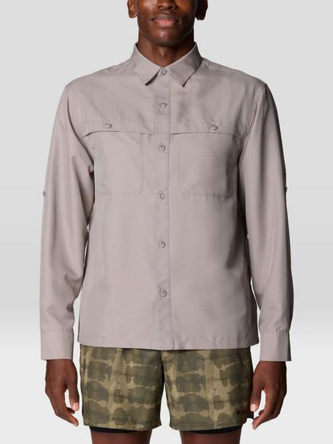 Mountain Hardwear Sun Drift Cooling Long Sleeve Buttondown Shirt Spring 2026 | APPROACHING STORM (038)