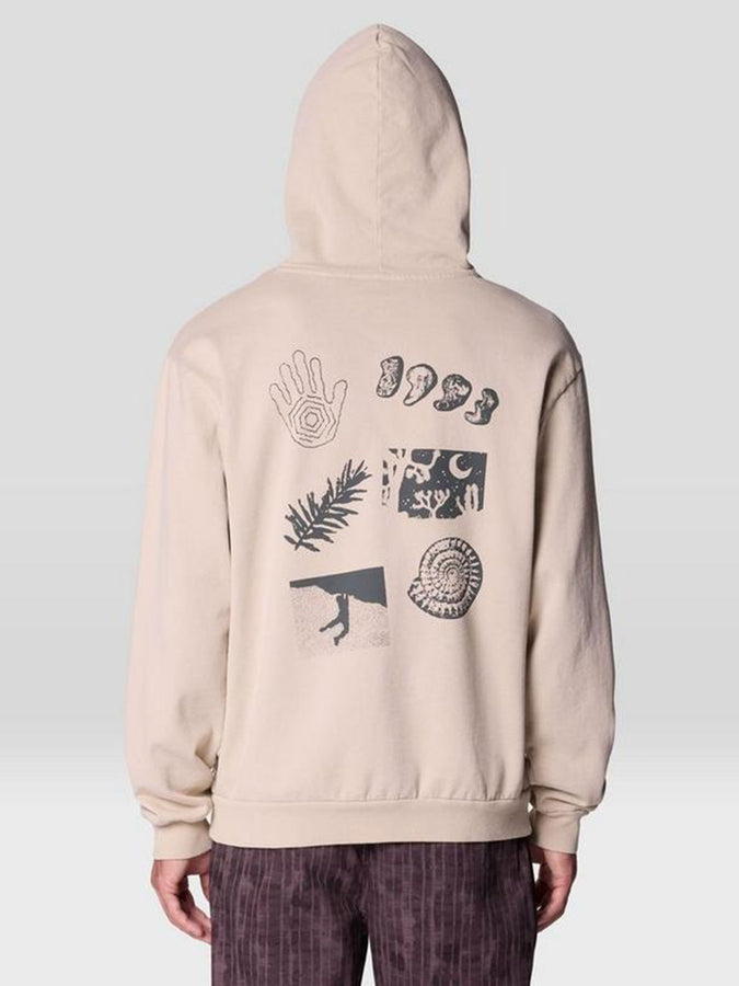 Mountain Headwear MHW Ev Wilderglyphic Hoodie Spring 2026 | OYSTER SHELL (288)