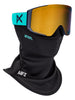 Anon Sync Marine/Sunny Bronze + Cloudy + MFI Face Mask Goggle