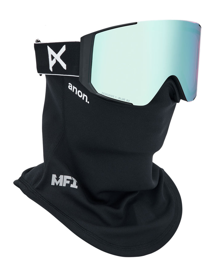 Anon Sync Black/Prcv Blue + Prcv Pink + MFI Face Mask Goggle | BLACK/PRCV VRBL BLUE (Z53)
