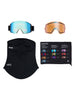 Anon Sync Black/Prcv Blue + Prcv Pink + MFI Face Mask Goggle