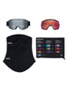 Anon Sync Smoke/Prc Sunny Onyx + Violet + MFI Face Mask Goggle