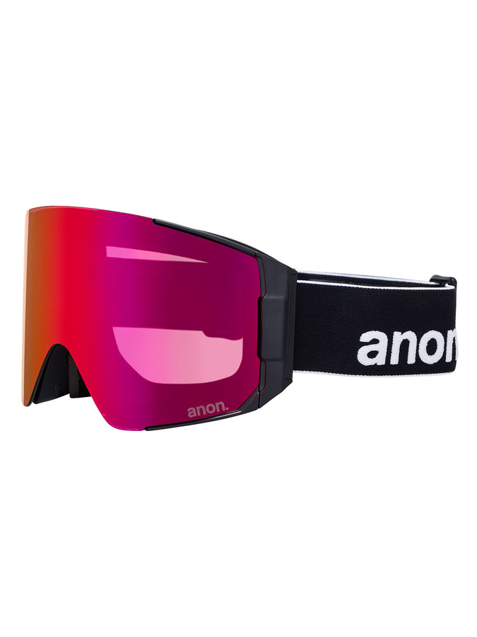 Anon Sync Black/Prc Sunny Red + Cloudy + MFI Face Mask Goggle | BLACK/PRCV SUNNY RED (Z58)