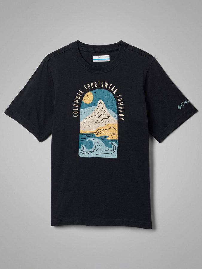 Columbia Valley Creek II Cozy Coastline T-Shirt Spring 2026 | BLACK (010)