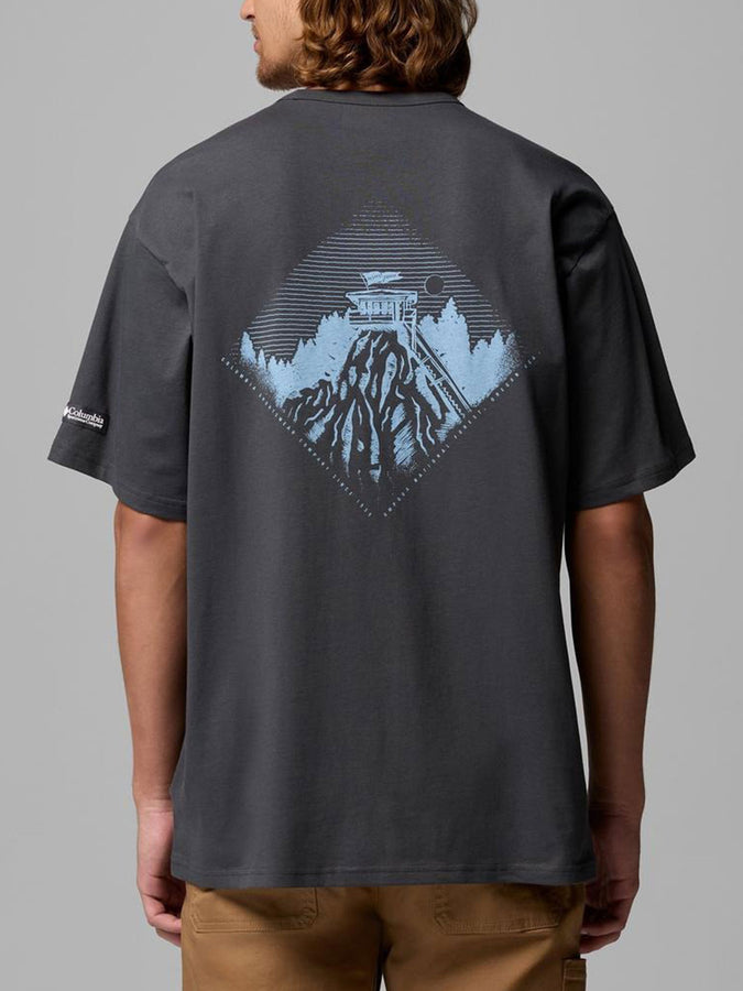 Columbia Heavyweight Back Graphic T-Shirt Spring 2026 | SHARK (011)