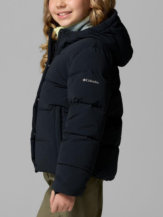 Columbia Amaze Puff Hooded 2027 – Insulated Jacket (7-14) | BLACK (010)