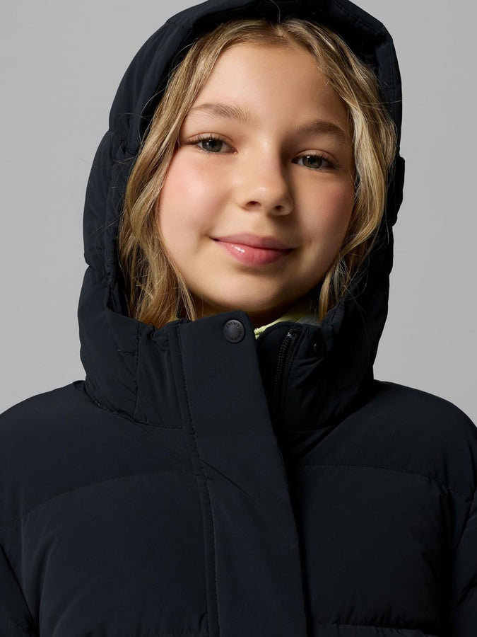 Columbia Amaze Puff Hooded 2027 – Insulated Jacket (7-14) | BLACK (010)