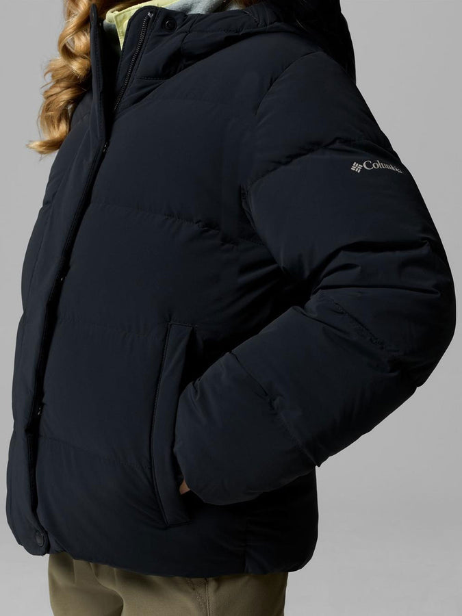 Columbia Amaze Puff Hooded 2027 – Insulated Jacket (7-14) | BLACK (010)