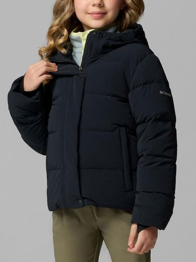 Columbia Amaze Puff Hooded 2027 – Insulated Jacket (7-14) | BLACK (010)