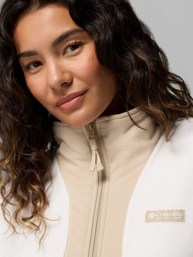 Columbia Sequoia Grove II Full Zip Polar Fleece Fall 2026 | SEA SALT/ANCIENT FOSSIL (125)