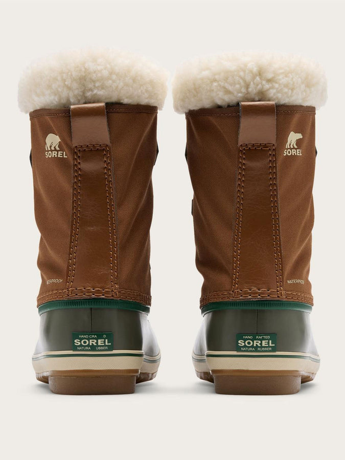 Sorel Yoot PAC™ Nylon Tan/Stone Green Winter Boots Winter 27 | VELVET TAN/STONE GREEN (242)