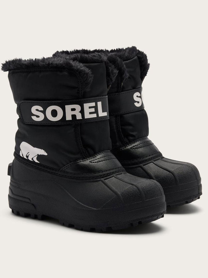 Sorel Snow Commander Black/Sea Salt Winter Boots Winter 2027 | BLACK/SEA SALT (010)