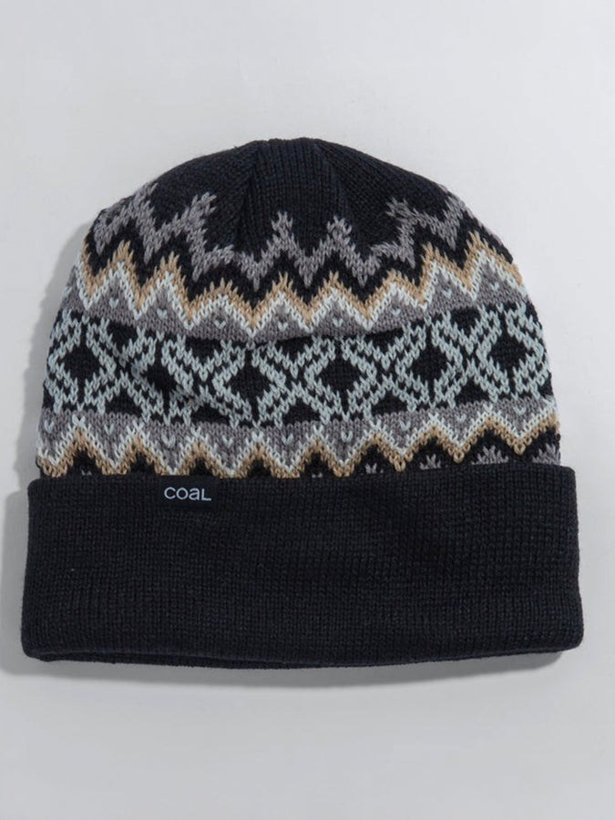 Coal Winters Beanie | BLACK/OFF WHITE (BOW)