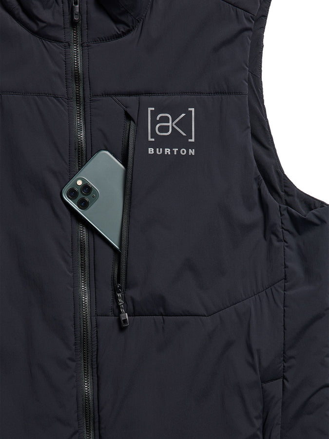 Burton [ak]® Helium Stretch Insulated 2027 – Insulator Vest | TRUE BLACK (A04)