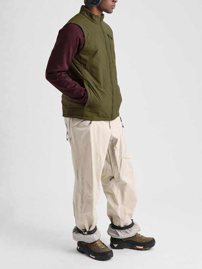 Burton [ak]® Helium Stretch Insulated 2027 – Insulator Vest | DRIED MOSS (E7N)