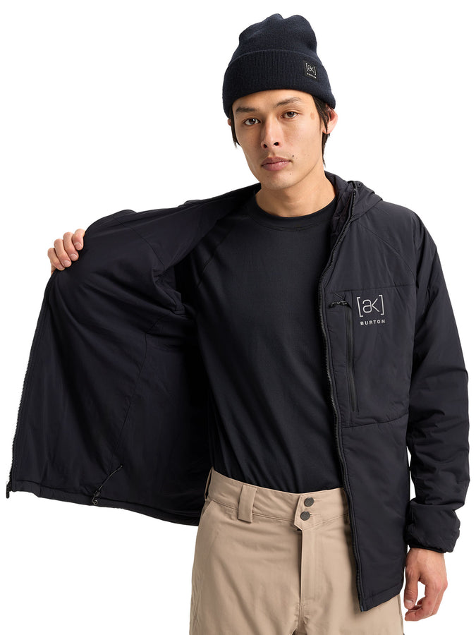 Burton [ak]® Helium Hooded Stretch 2027 – Insulator Jacket | TRUE BLACK (A04)