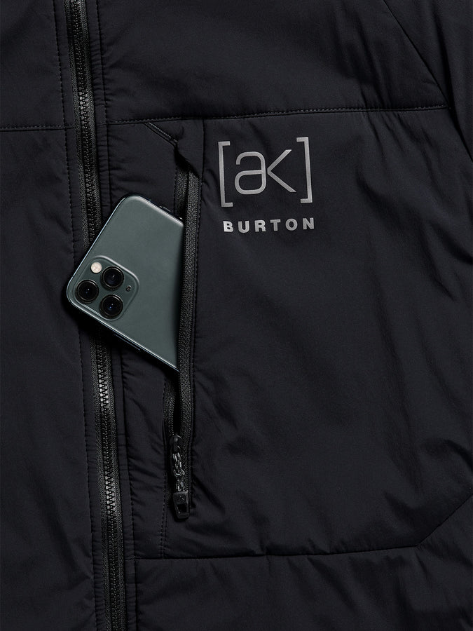 Burton [ak]® Helium Hooded Stretch 2027 – Insulator Jacket | TRUE BLACK (A04)