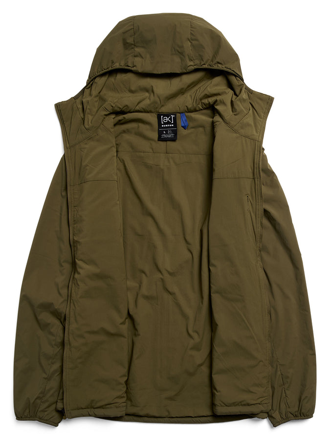 Burton [ak]® Helium Hooded Stretch 2027 – Insulator Jacket | DRIED MOSS (E7N)