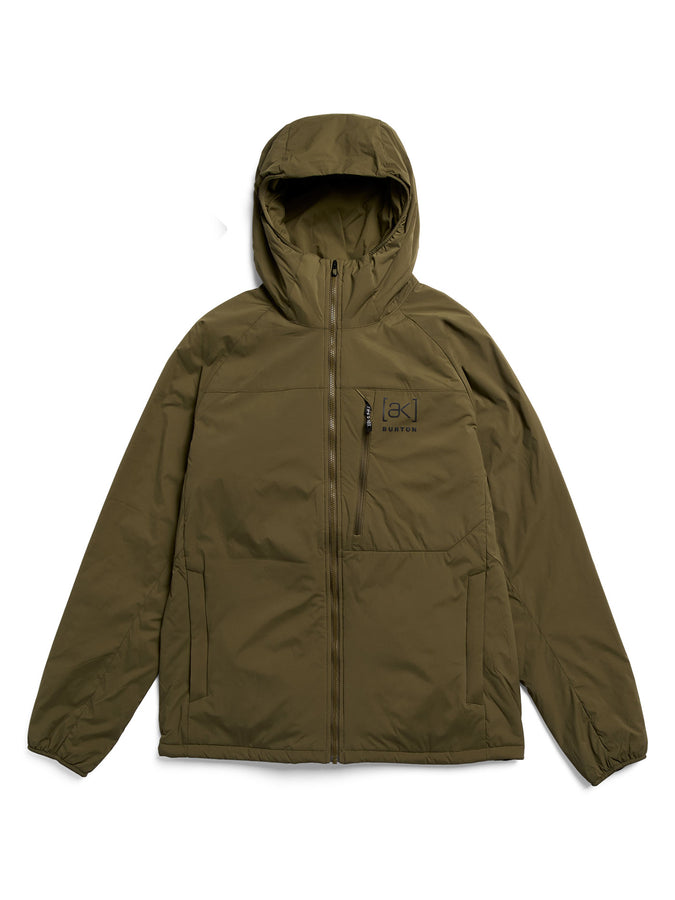 Burton [ak]® Helium Hooded Stretch 2027 – Insulator Jacket | DRIED MOSS (E7N)
