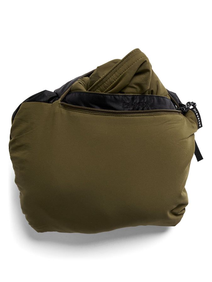 Burton [ak]® Helium Hooded Stretch 2027 – Insulator Jacket | DRIED MOSS (E7N)